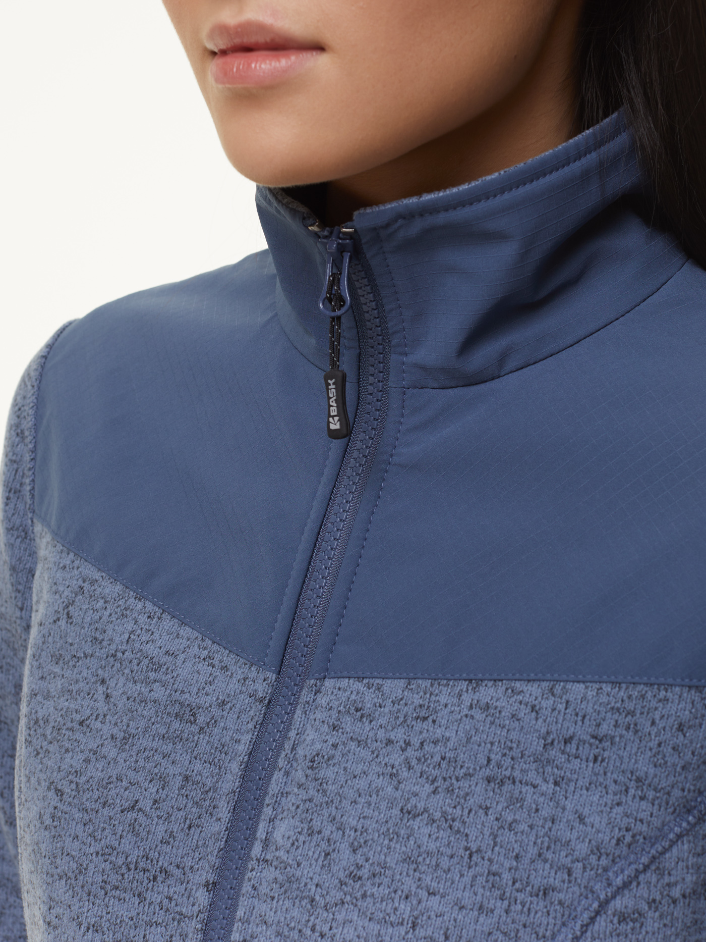 Куртка флис BASK KLAR (Женский; 50; Синий Меланж)
