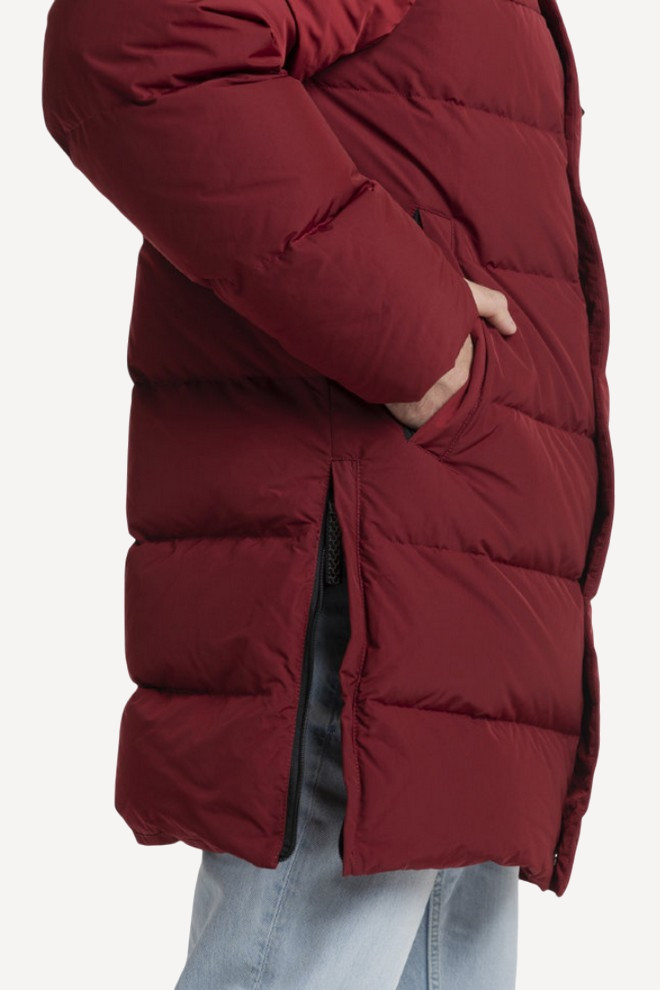 Пуховик Норман Nordic Goose ЧБК (Мужской; 50; Винный)