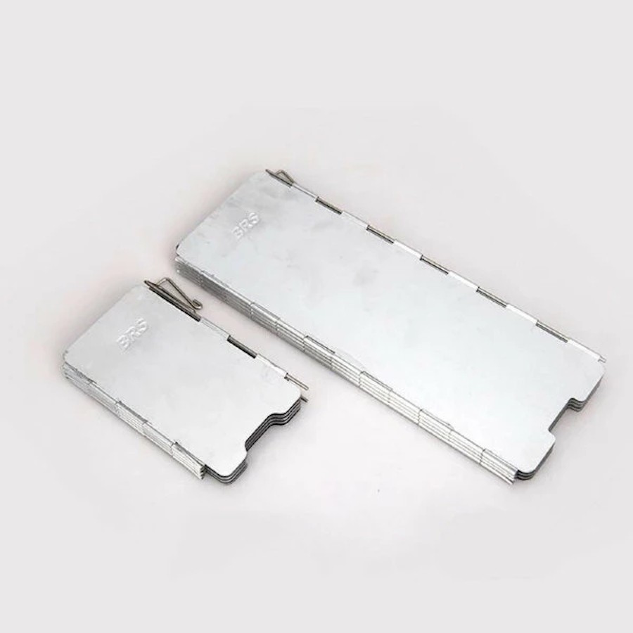 Экран ветрозащитный BRS-41 Большой (Серый/Голубой; 68x24см)