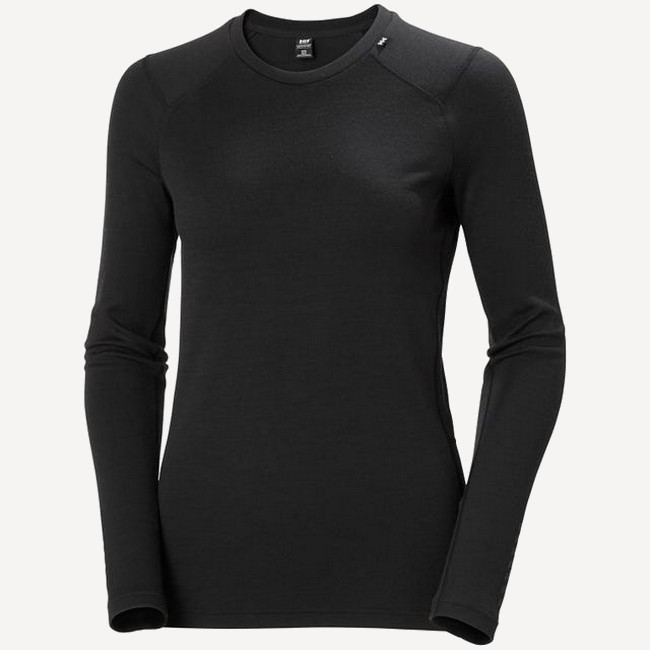 Термобелье верх HH Wmn LIFA Merino Midweight Crew (XL; Black)