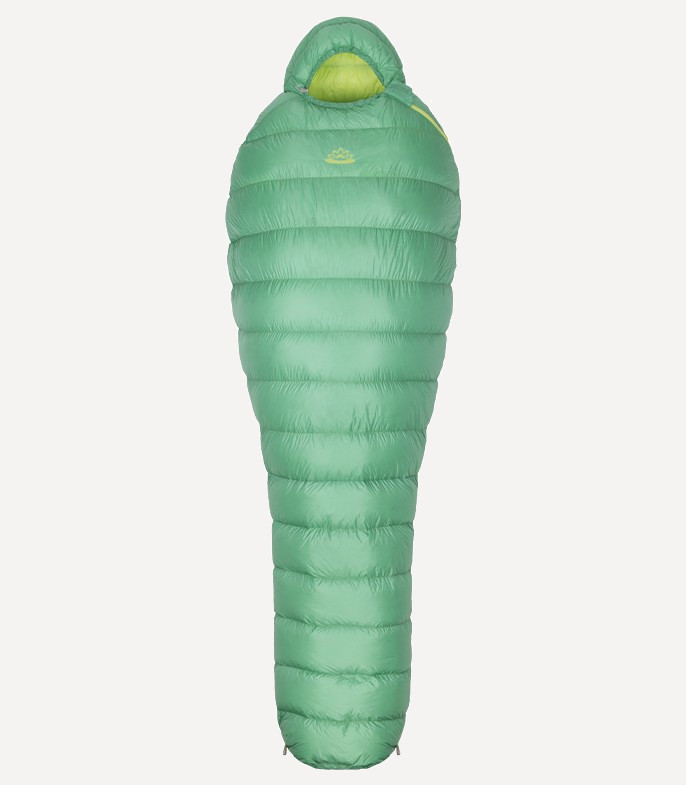 Спальник Вежа +3 (Regular RZ, 200х81х51 см; Шалфей)