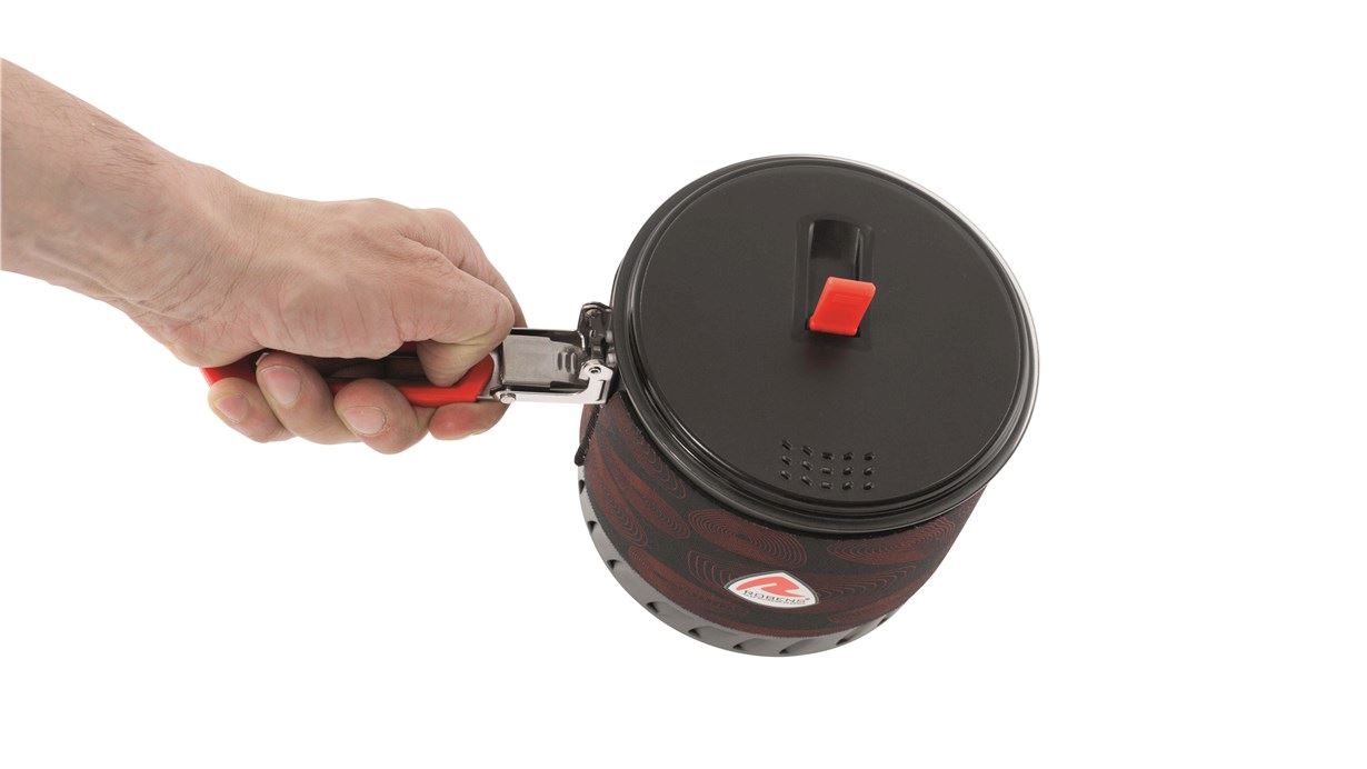 Котелок Robens Turbo Pot (14.8 x 11 см; grey/red) Котелок Robens Turbo Pot (14.8 x 11 см; grey/red)