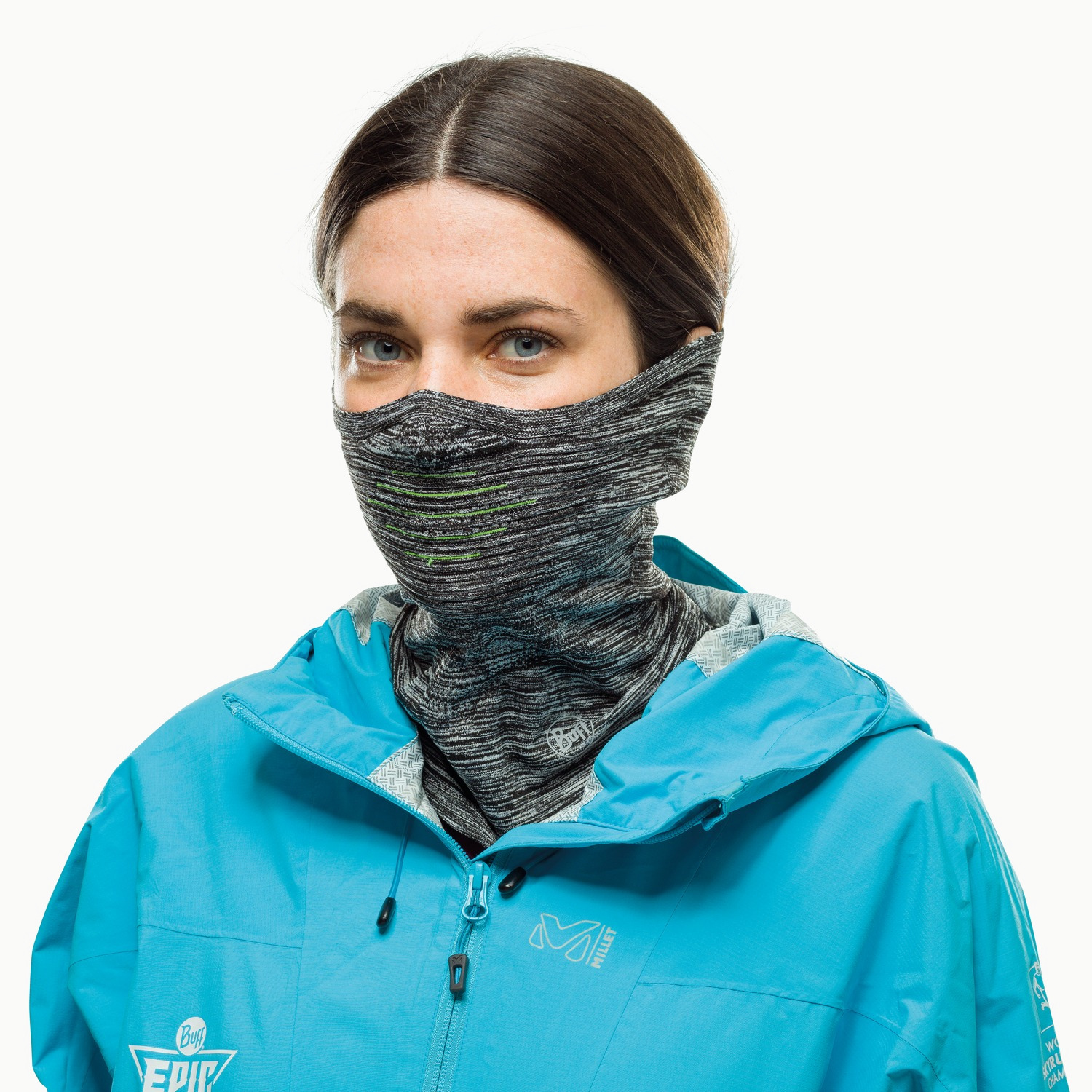 Балаклава Buff DryFlx Pro (; one size; Solid Light Grey) Балаклава Buff DryFlx Pro (; one size; Solid Light Grey)