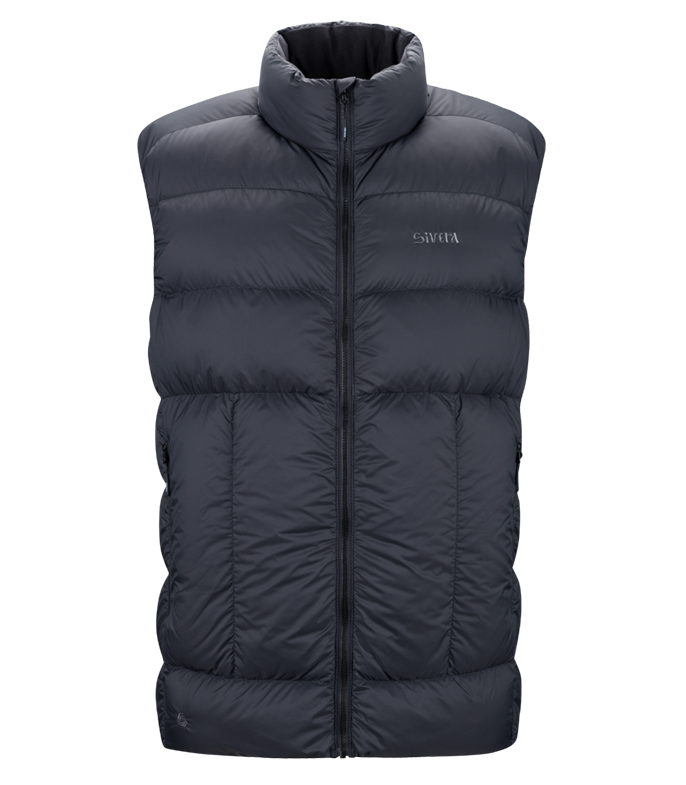 Жилет пуховый Тектон (Мужской; 56-188; Черный)