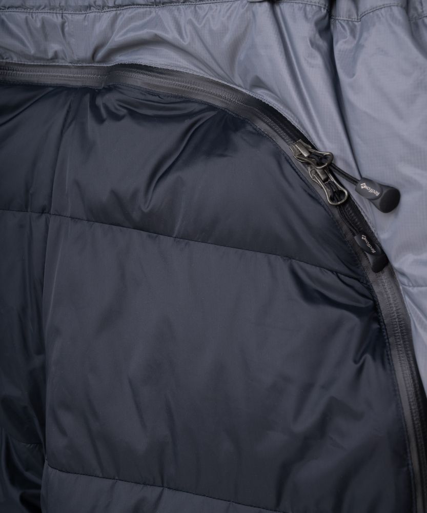 Полукомбинезон пуховой RedFox Pumori (; 52; асфальт / черный)