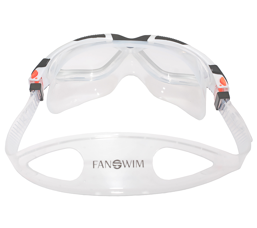 Очки для плавания FanSwim T19 (прозрачные; черный/белый)