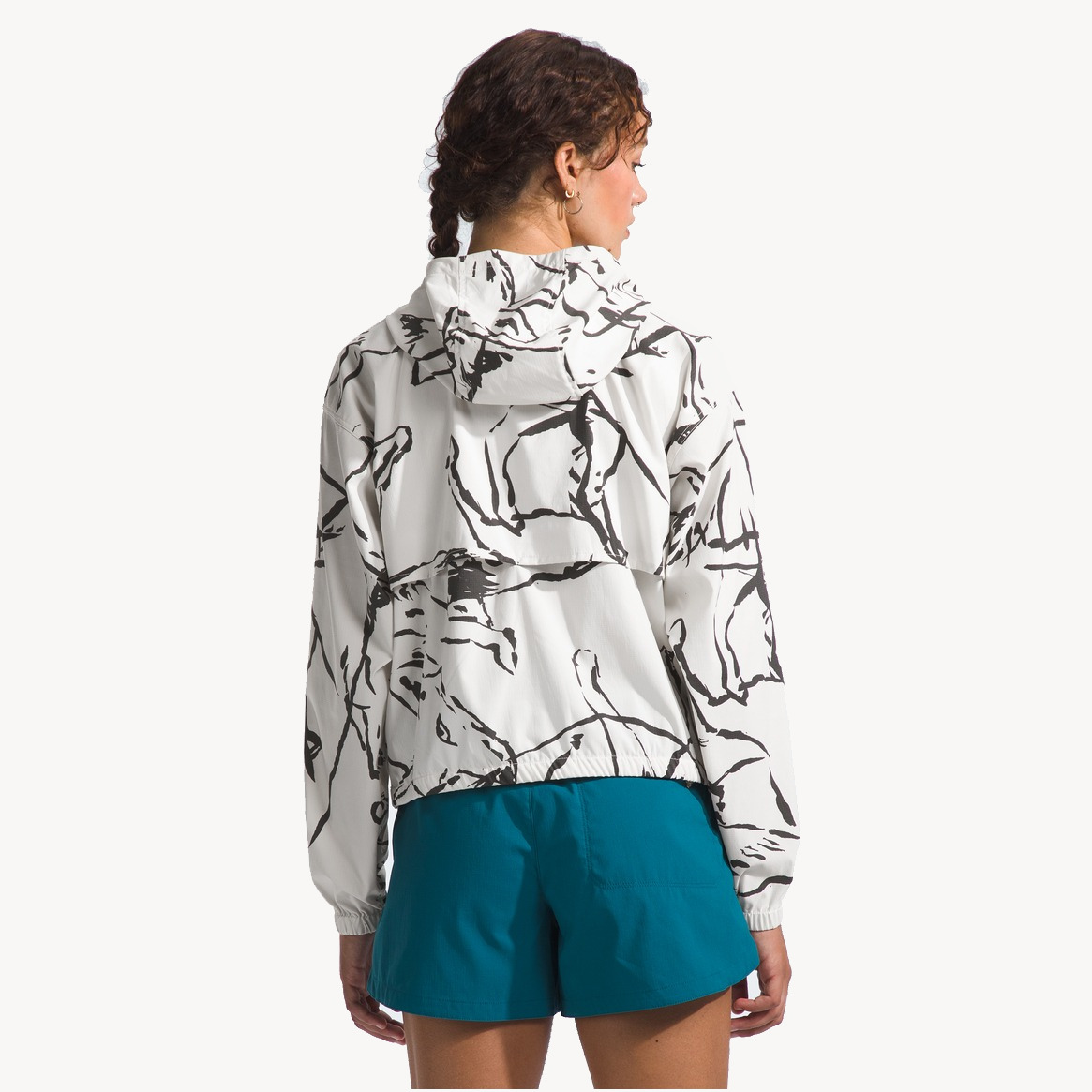 Куртка-Анорак TNF W Class V Pathfinder Pullover (Женский; S; WhiteDune CoyoteField SketchPrint)