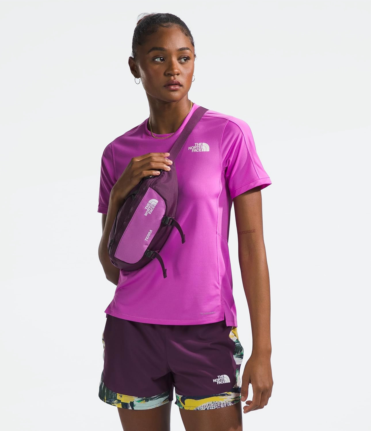 Сумка поясная TNF Terra Lumbar 3L (BlackCurrantPurple Aubergine)