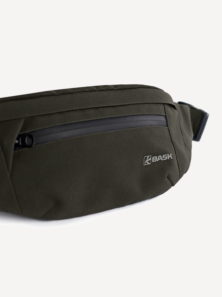 Сумка поясная BASK ViVi (Черный; 13х40х7 см)