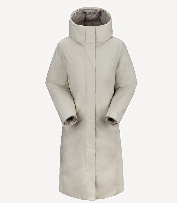 Пуховое пальто Милонега 25 (Женский; 46-170; Пеликан)