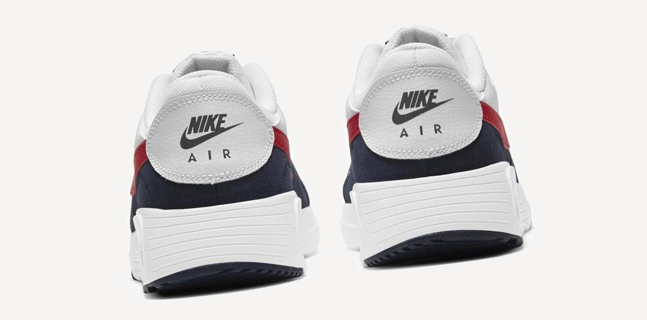 Кроссовки AIR MAX SC M (RU 42 EU 43 USm 9.5 СМ 26.7; white/obsidian/university red) Кроссовки AIR MAX SC M (RU 42 EU 43 USm 9.5 СМ 26.7; white/obsidian/university red)