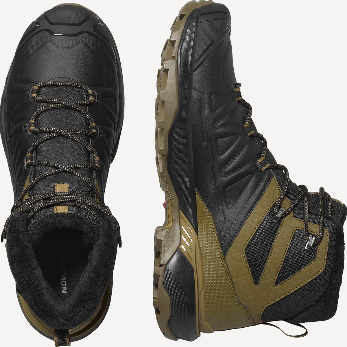 Ботинки X ULTRA SNOWPILOT WP (RU 41.5 UK 8.5 USm 9 СМ 26.5; black/military olive/gothic olive)