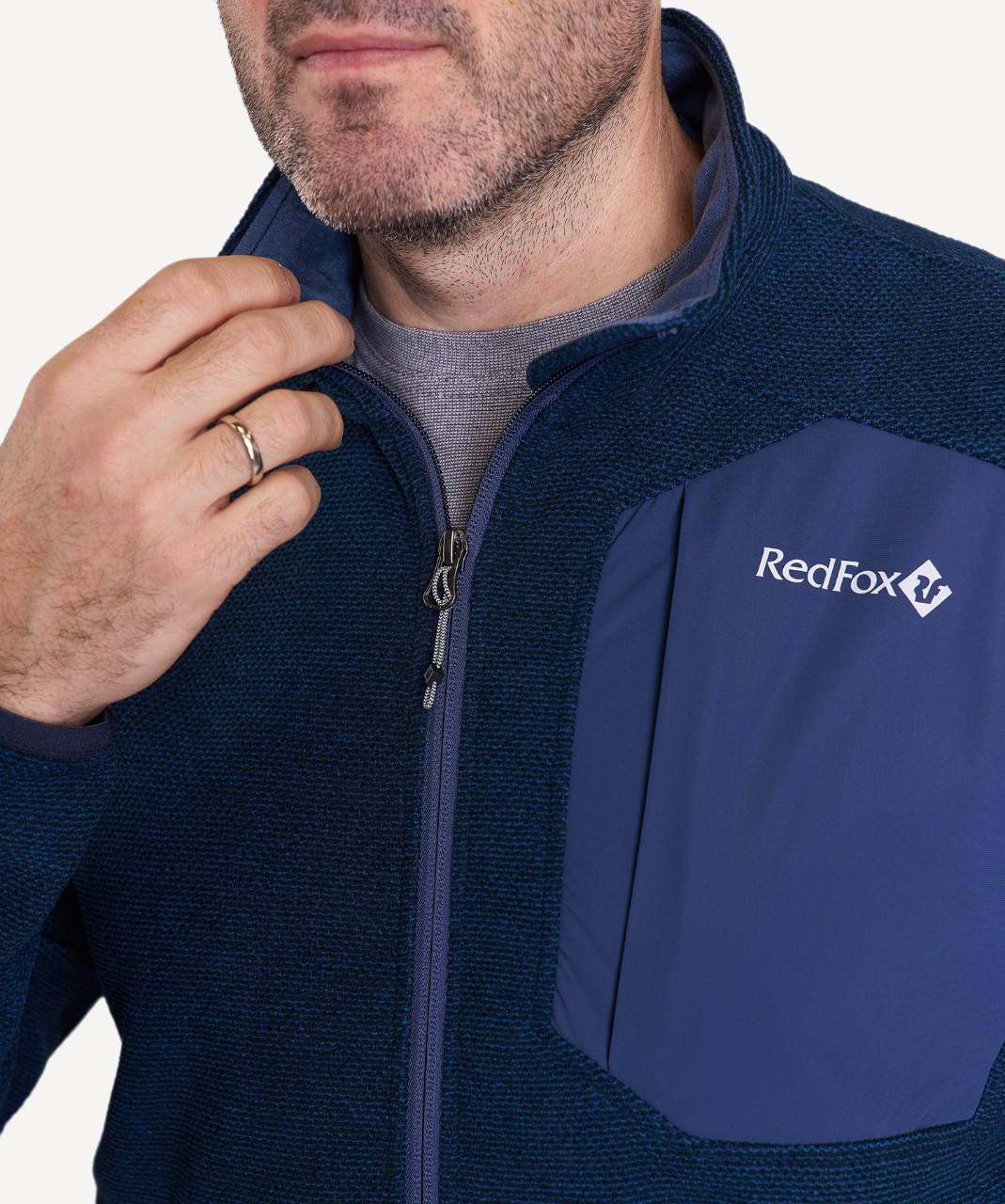 Джемпер флис RedFox Navi Man (Мужской; M; Шторм)