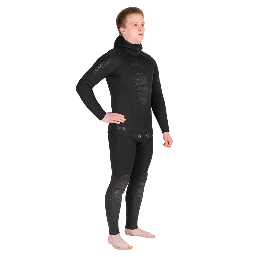Гидрокостюм Scorpena AllBlack 7мм