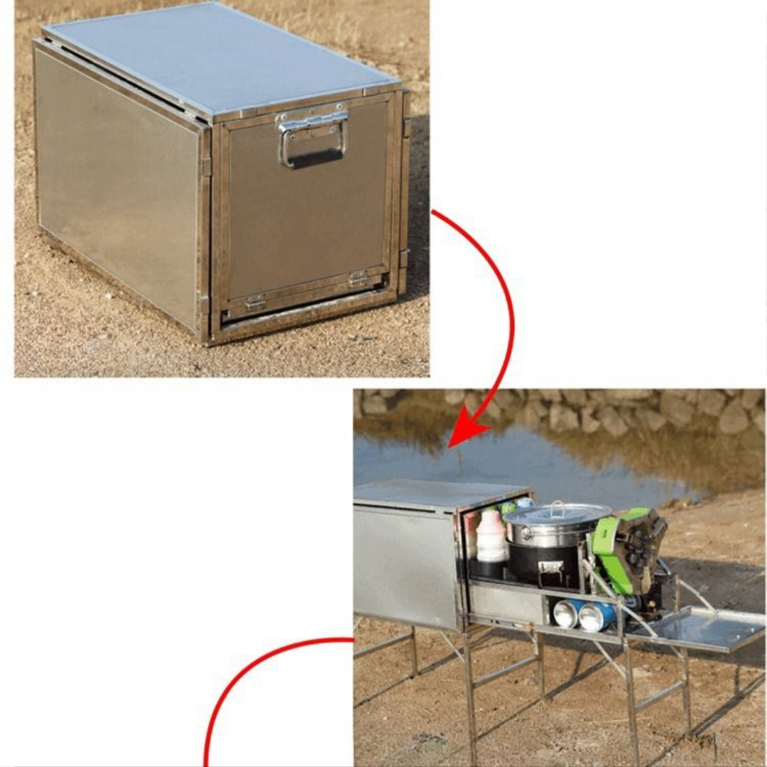 Походная Кухня Император BRS-96 (Сталь 304; 448*305*306мм)