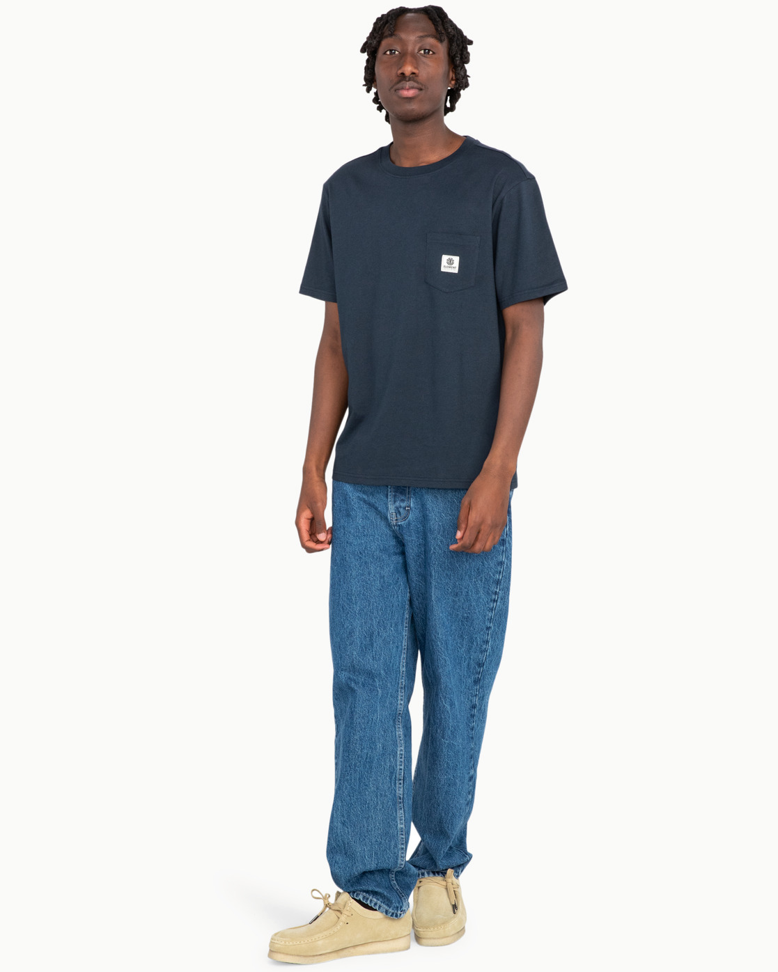 Футболка BASIC Pocket LBL (M (48); eclipse navy; Мужской)