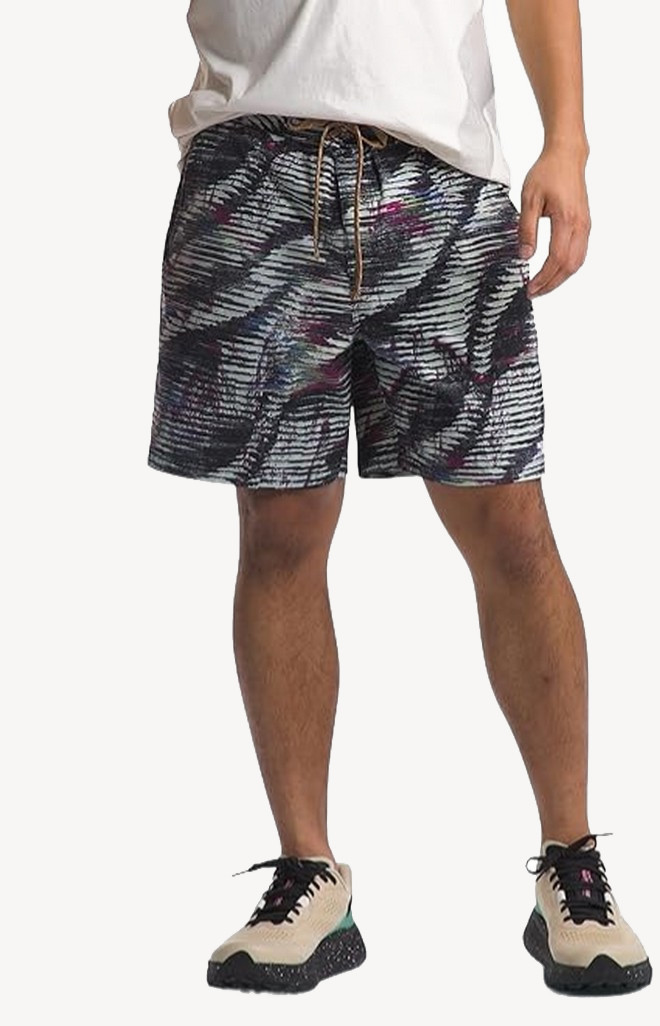 Шорты TNF Class V Ripstop Boardshort (Мужской; 34; BlackBeta FlashPrint)