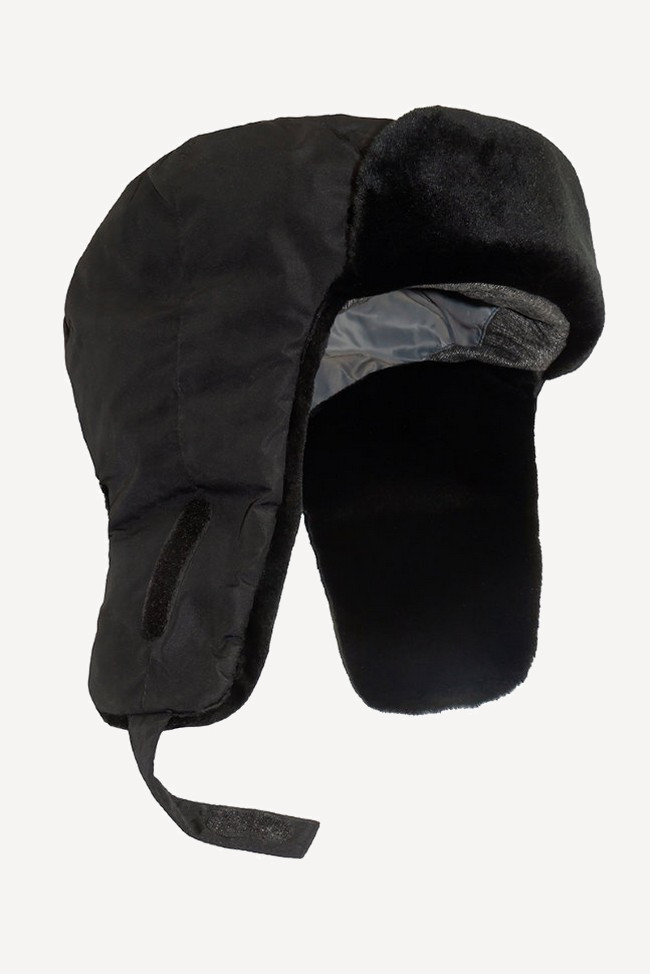 Шапка-ушанка Тайра SkyStretch Goose (Унисекс; 58; Черный)