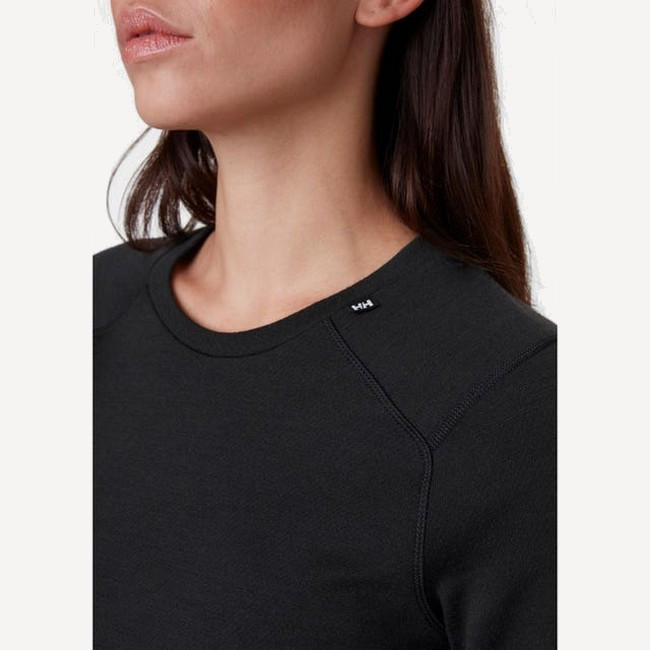 Термобелье верх HH Wmn LIFA Merino Midweight Crew (XL; Black)