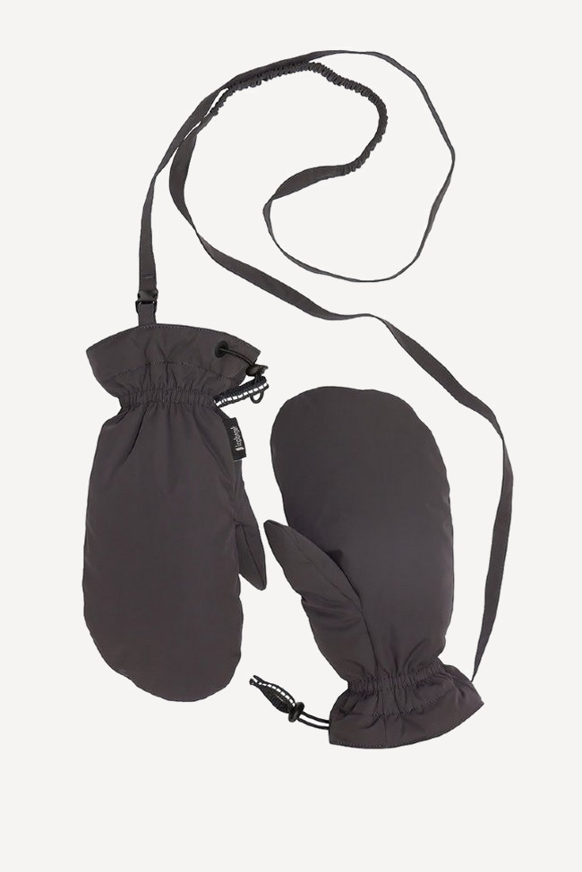 Варежки пуховые Терри SkyStretchGoose (Унисекс; S-M; Графит)