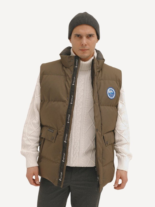 Жилет пуховой Круиз Top Arctic Goose (Мужской; 54; Олива)