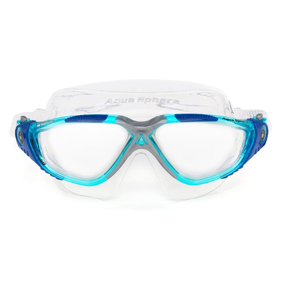 Очки для плавания Vista (прозрачные линзы; aqua/blue/silver)
