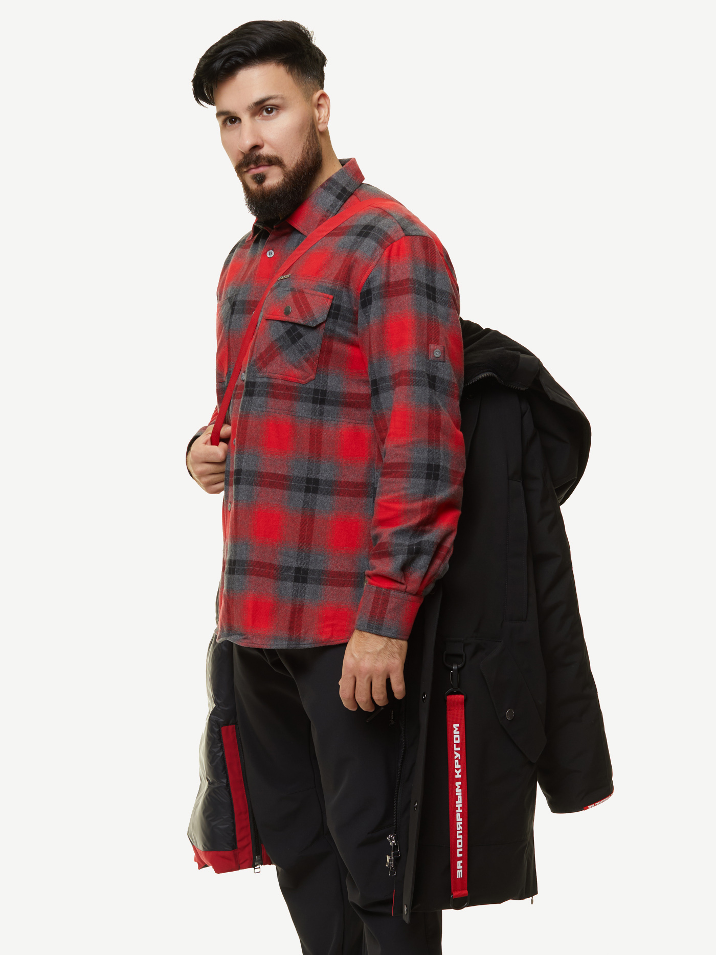 Пуховик BASK Vorgol V3 (Мужской; 54; Черный)