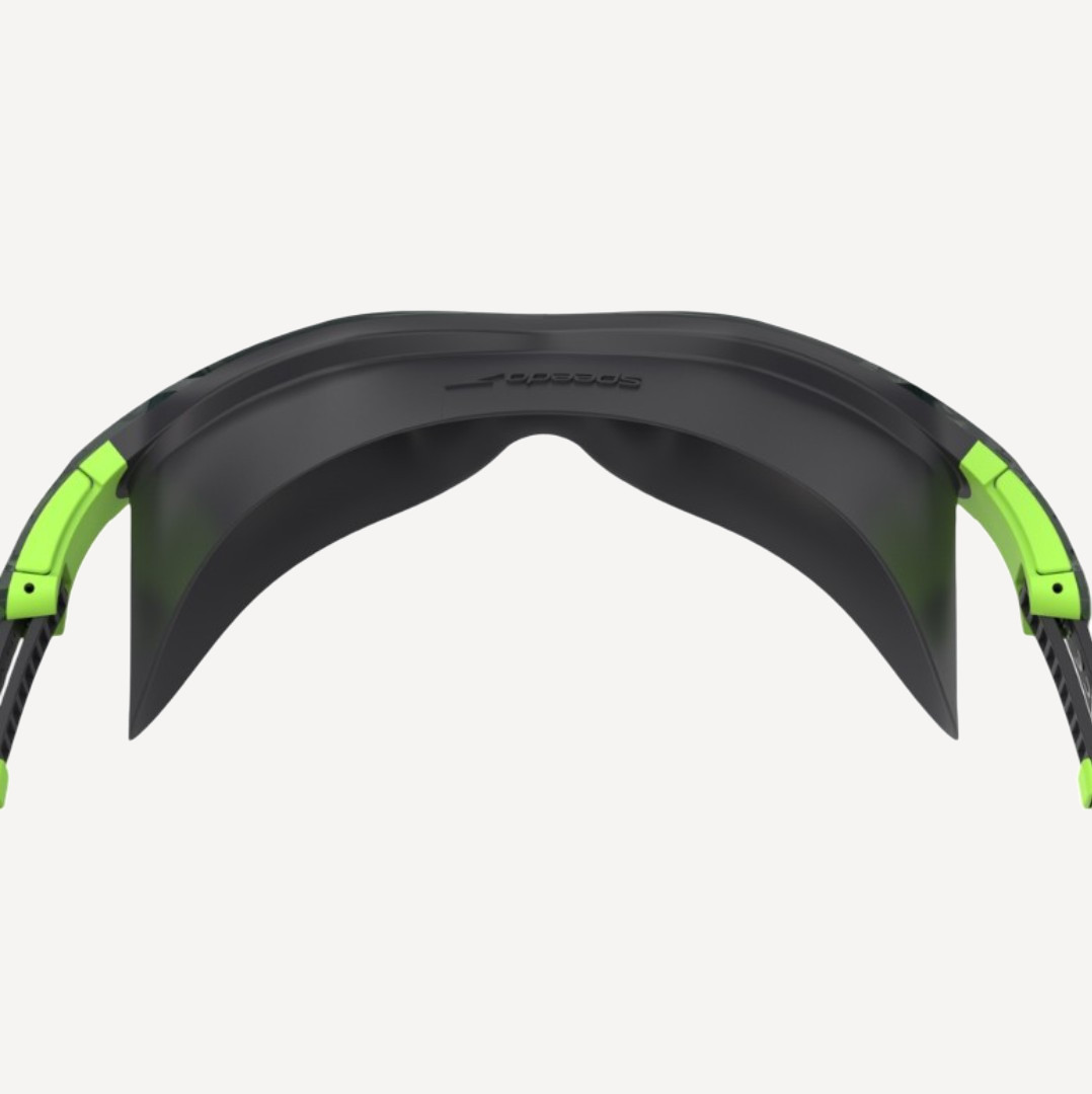 Очки для плавания Speedo Hydrosity Swim Mask (темные; черный)