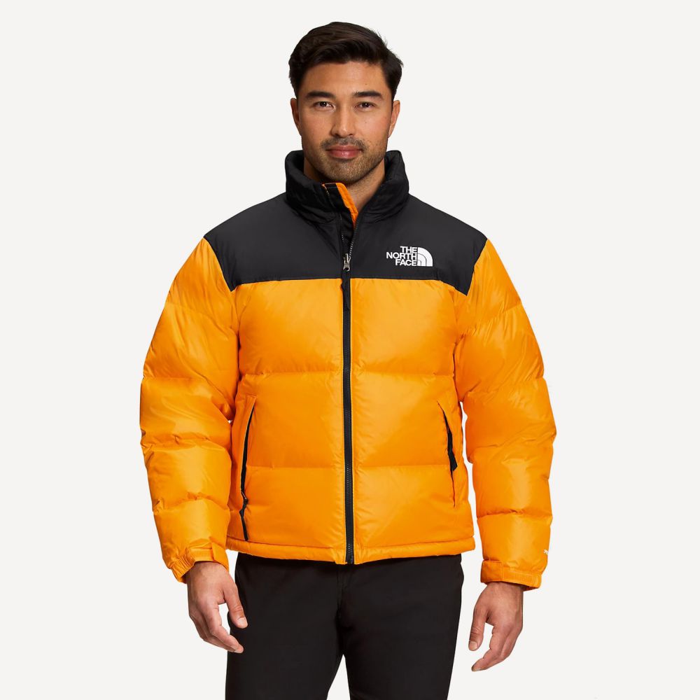 The north face 1996 hot sale retro nuptse jacket orange