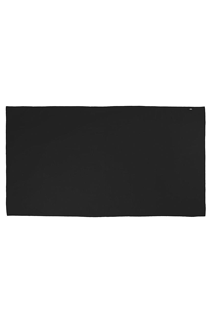 Полотенце из микрофибры Microfibre Towel 80х140 см (Унисекс; 80х140 см; Черный)