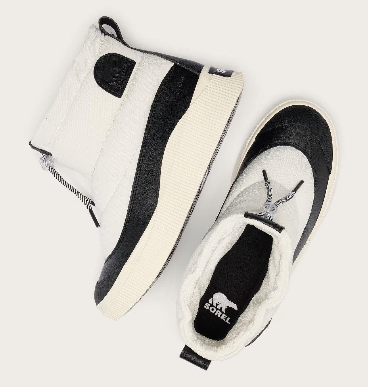 Ботинки OUT N ABOUT IV PUFFY WP Ws (EU 37.5 USw 6.5 СМ 23.1-23.6; sea salt, black)