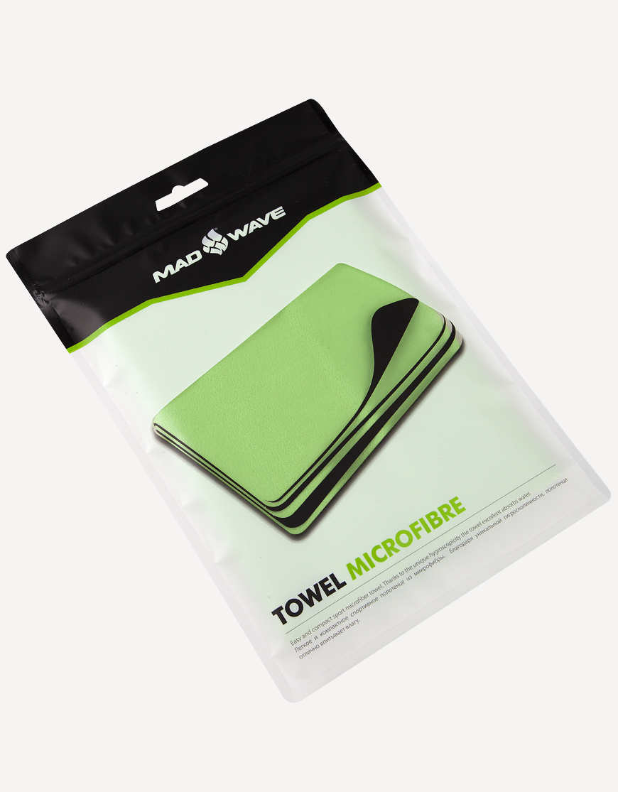 Полотенце из микрофибры Microfibre Towel 80х140 см (Унисекс; 80х140 см; зеленый)