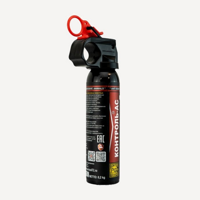 Баллон АнтиМедвежий Контроль-АС 225мл (К) (Струйный-Аэрозоль Кольцо)