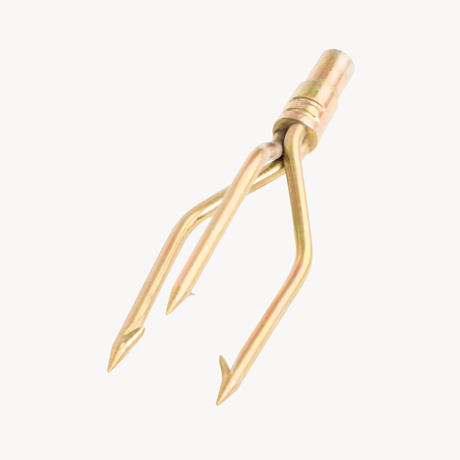 Трезубец Scorpena объемный средний (сталь)