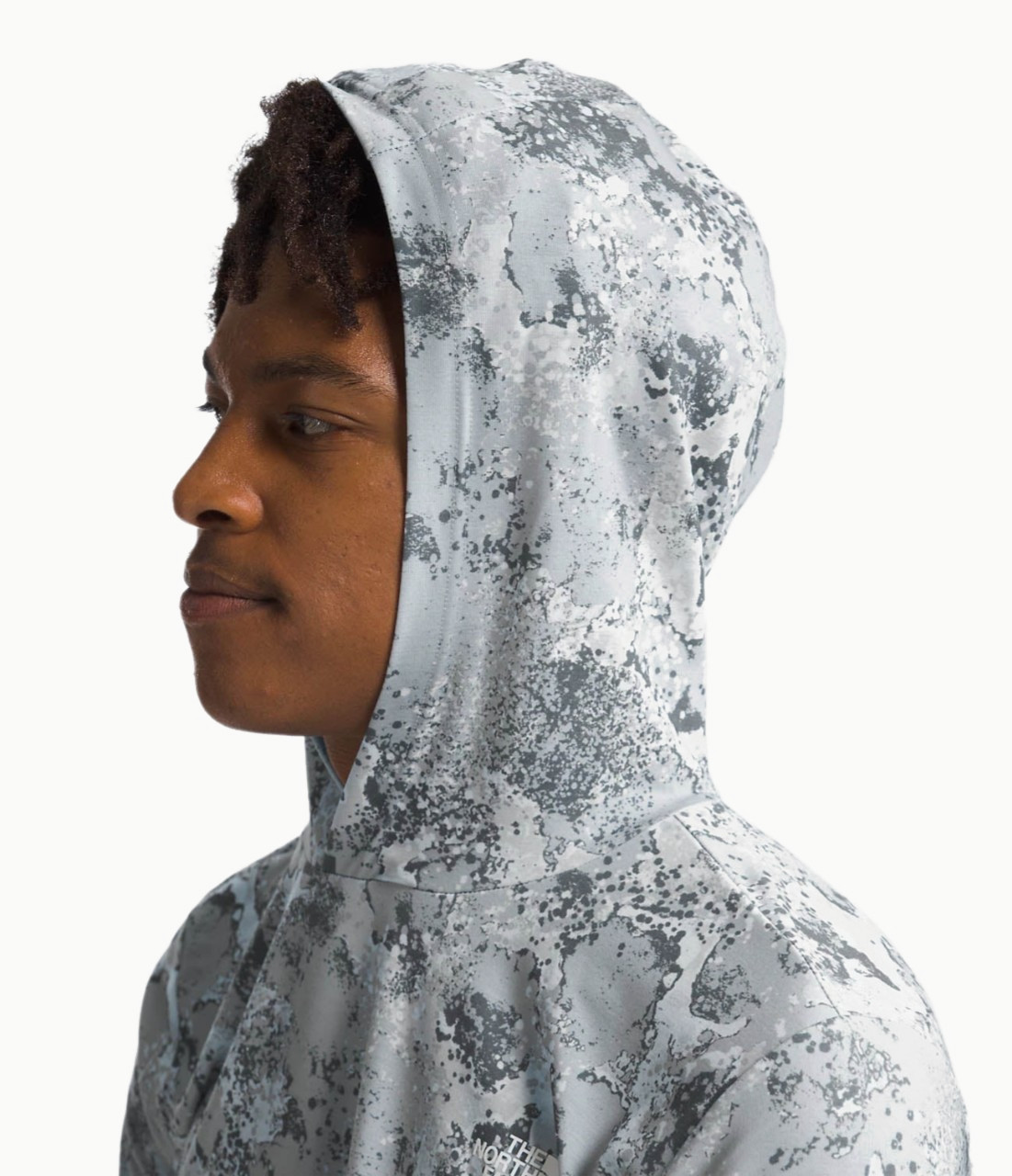 Лонгслив TNF Adventure Sun Hoodie (Мужской; XL; HighRiseGrey MossCamoPrint)