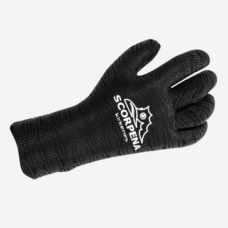 Перчатки Scorpena Kirkenes 3мм (Унисекс; XXL; черный)