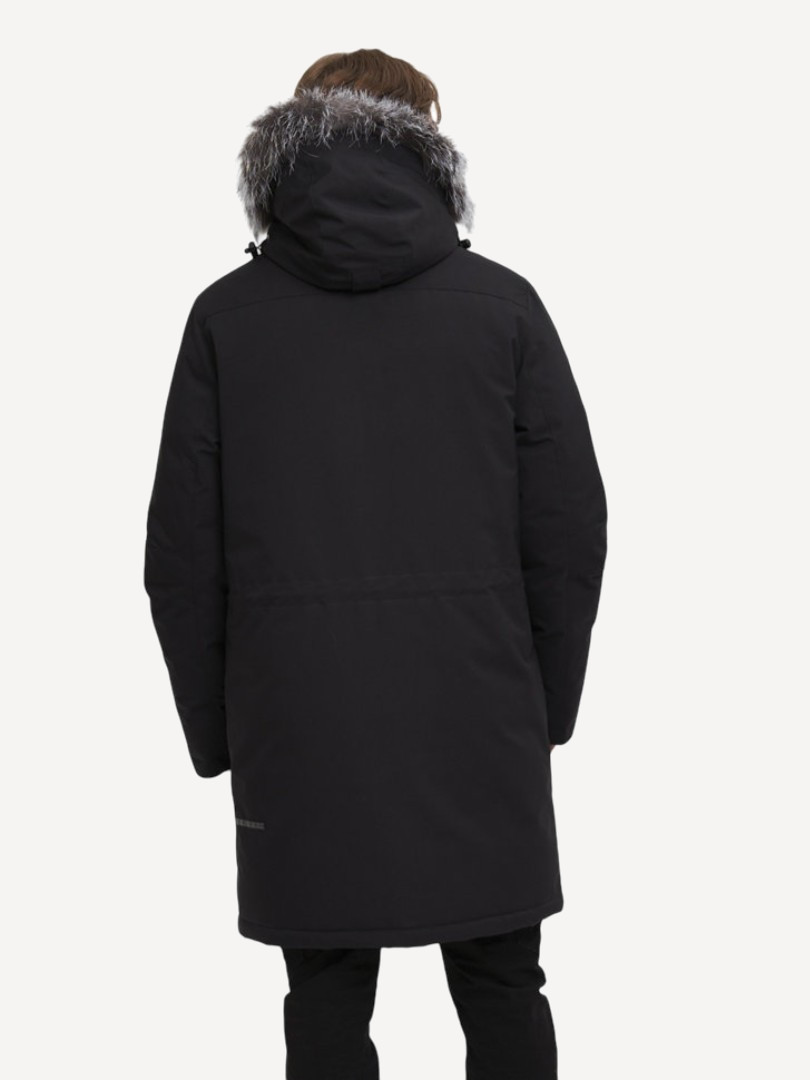 Пуховик Хаски Top Arctic Goose (Мужской; 58; Черный без*Меха)