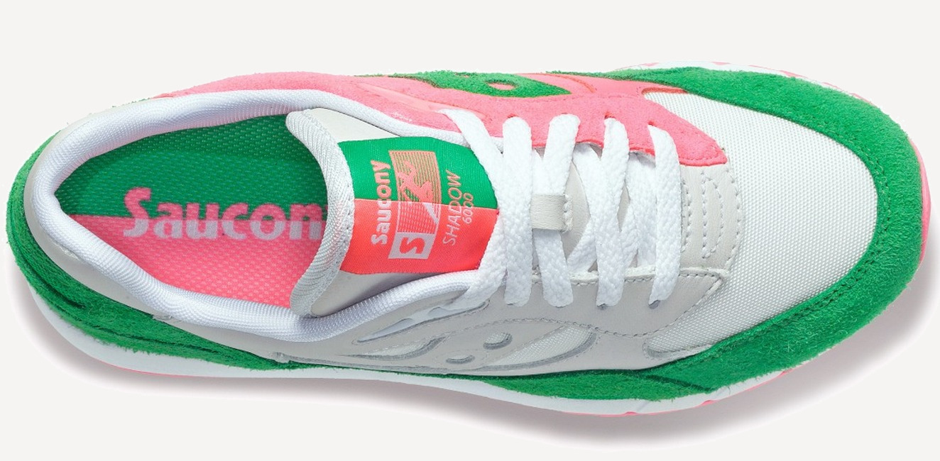 Кроссовки SHADOW 6000 Ws (RU 38 UK 6 USw 8 СМ 24.5; green/white)