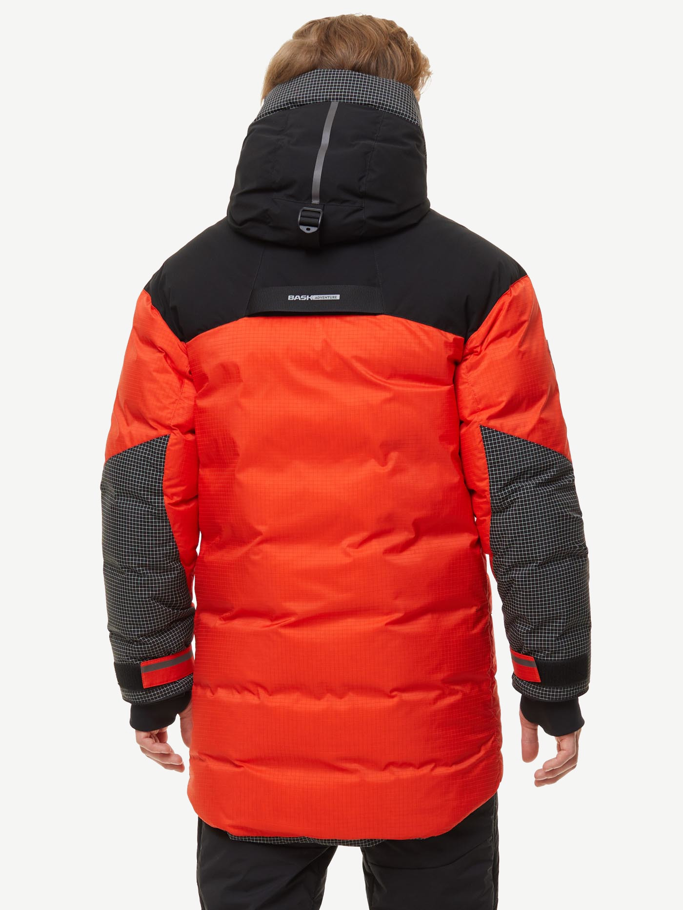 Пуховик BASK SIGNAL (Мужской; 52; Оранжевый/Черный)