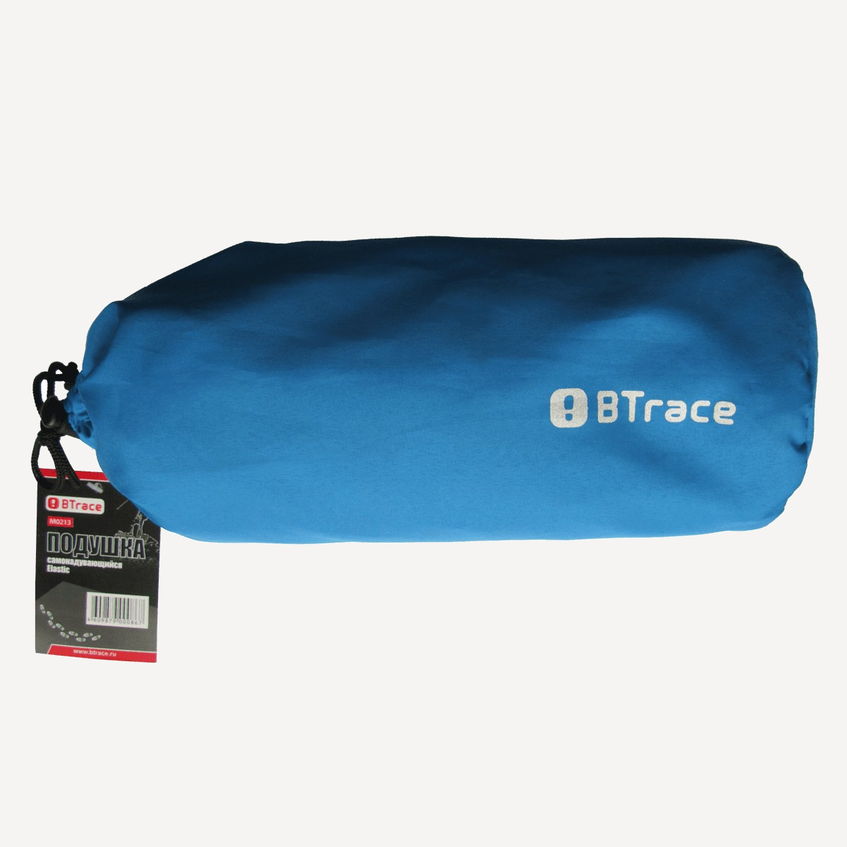 Подушка самонадув BTrace Elastic  (50*30*16,5 см, Синий) Подушка самонадув BTrace Elastic  (50*30*16,5 см, Синий)