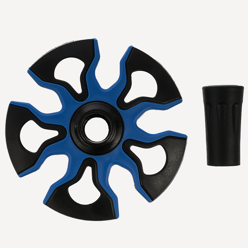 Палки треккинг GORAA  All Terrain Z pole (Черный/Синий; 590г; 38,5/135см)