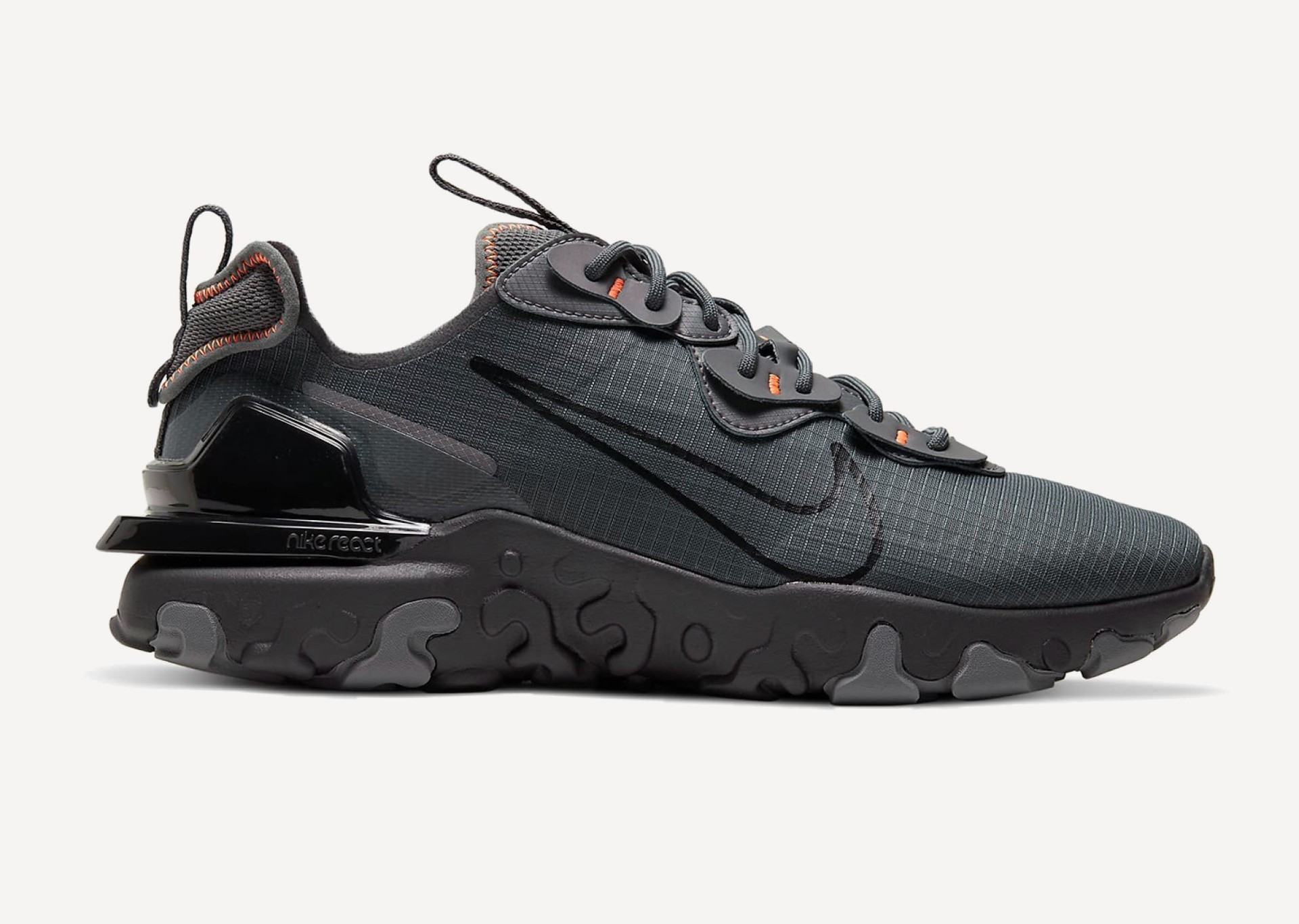 Кроссовки REACT VISION HP M (RU 44 EU 45 USm 11 СМ 27.9; iron grey/black/total orange) Кроссовки REACT VISION HP M (RU 44 EU 45 USm 11 СМ 27.9; iron grey/black/total orange)