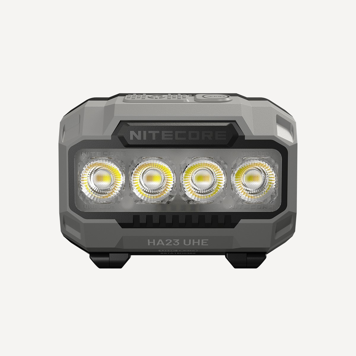 Фонарь налобный NiteCore HA23 UHE 600Lum (свет MCT 3000-6500K; AAA*3 (в комплекте))