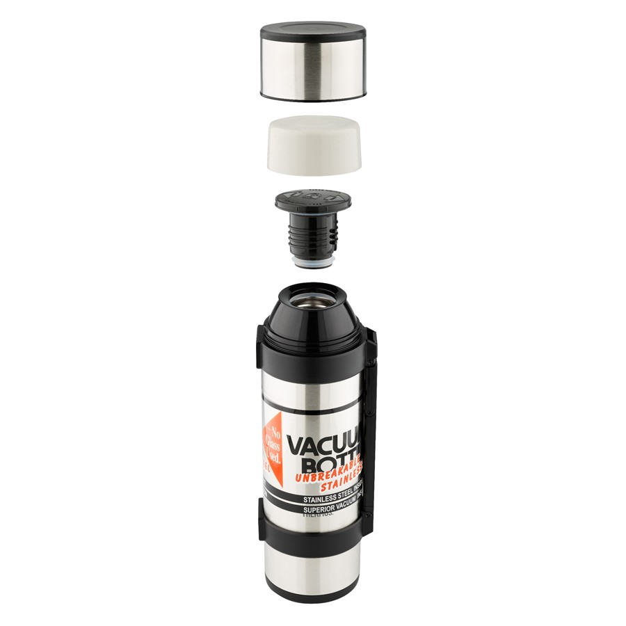 Термос Thermos NCB-1200 Rocket Bottle 1,2L (Steel/Black; +36h/-36h)
