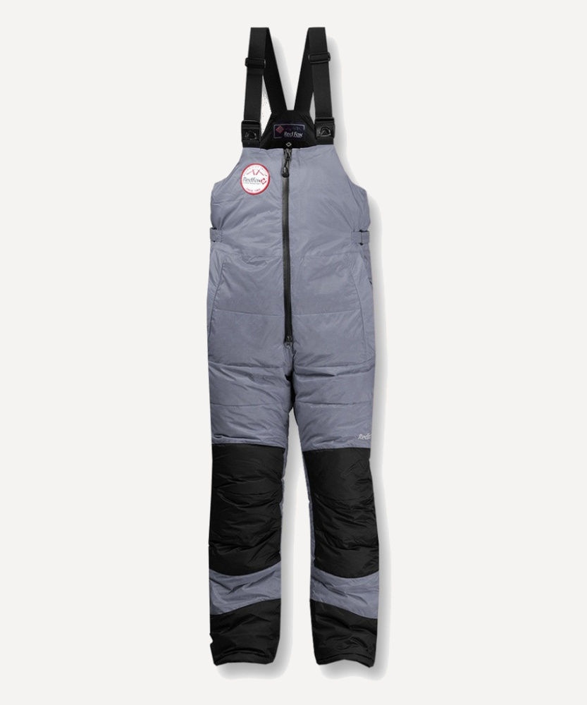 Полукомбинезон пуховой RedFox Pumori (; 52; асфальт / черный)