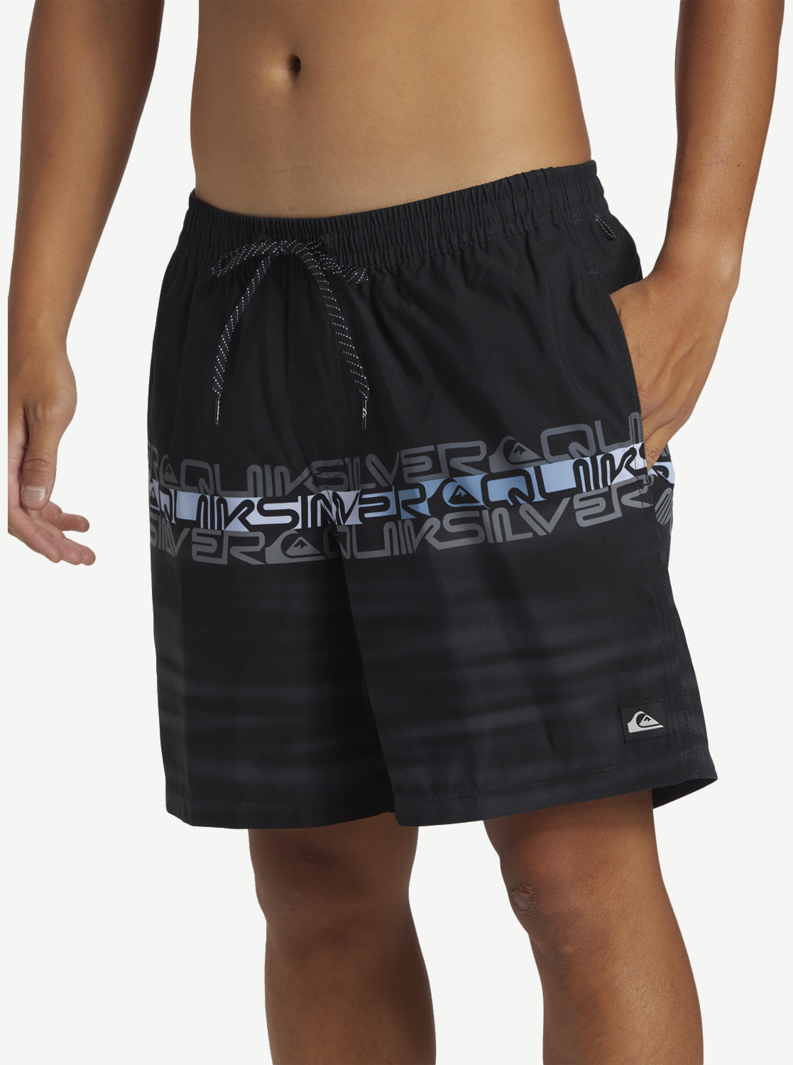 Шорты для плавания Everyday Wordblock Volley 17'' (Мужской; S (46); Black)