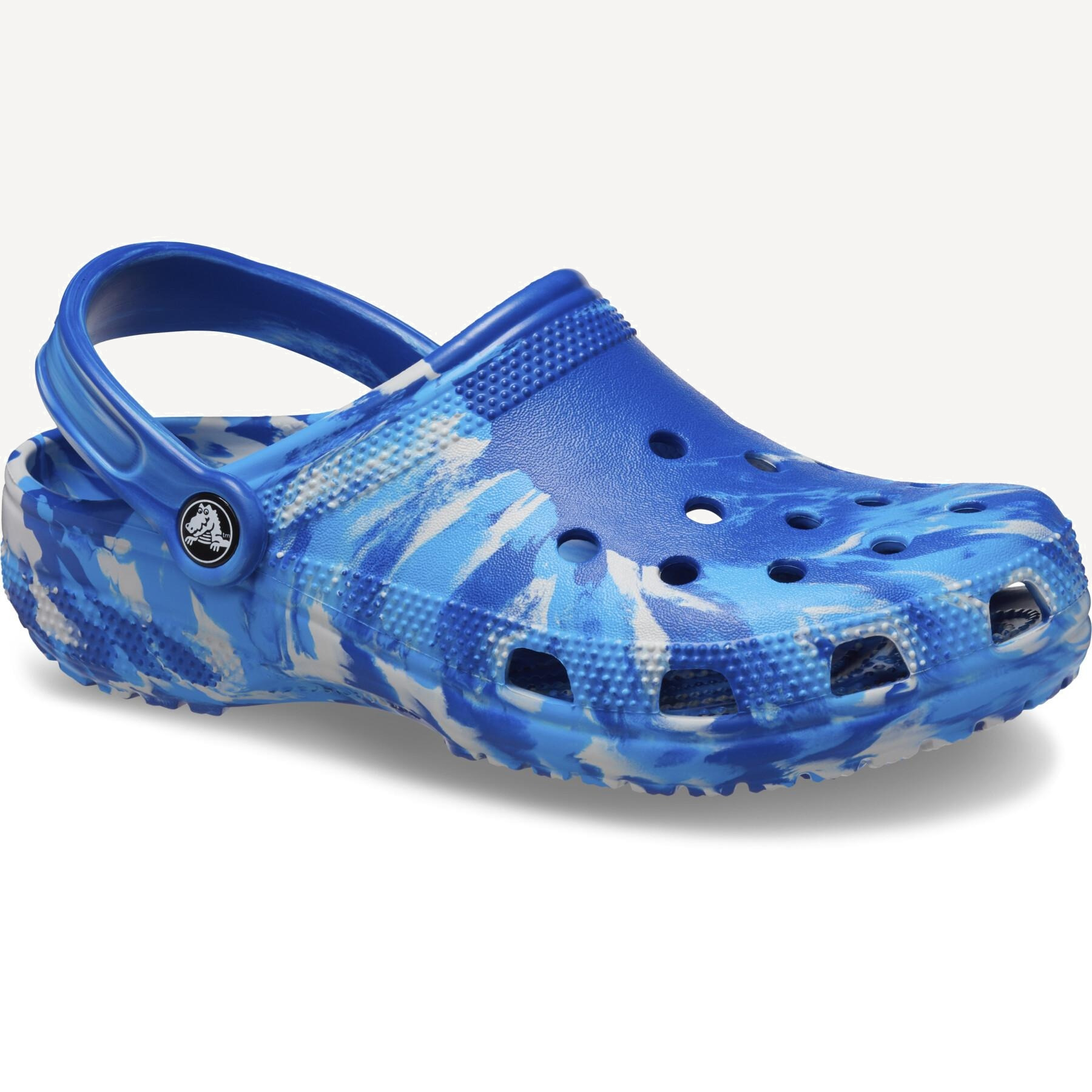 Сабо Classic Marbled Clog (EU 36-37 M4W6 СМ 22.1; Blue Bolt/Multi) Сабо Classic Marbled Clog (EU 36-37 M4W6 СМ 22.1; Blue Bolt/Multi)