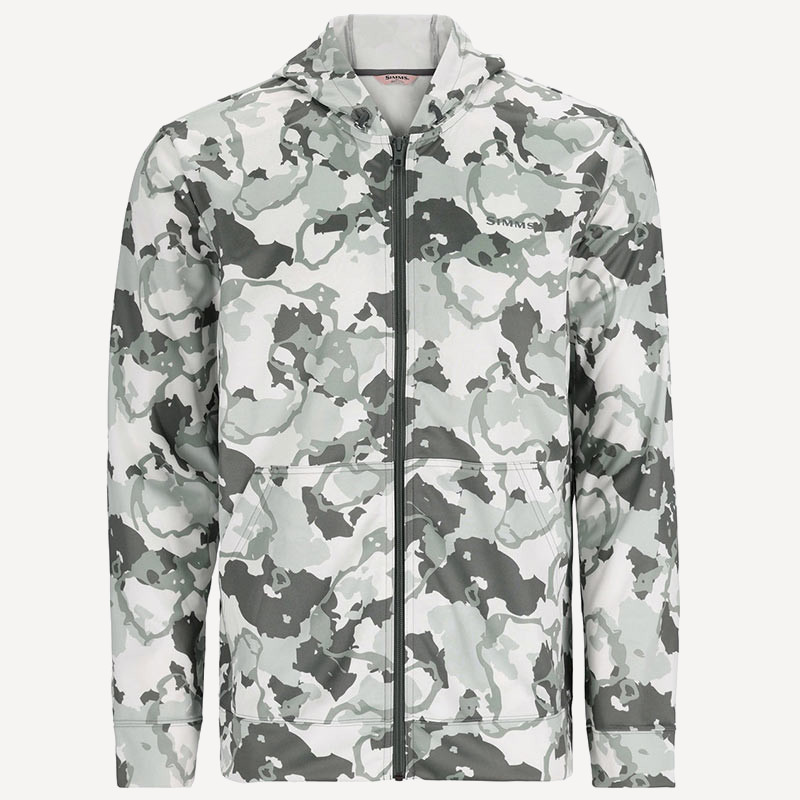 Толстовка Simms Challenger Hoody - Full Zip (Мужской; L; Regiment Camo Cinder)