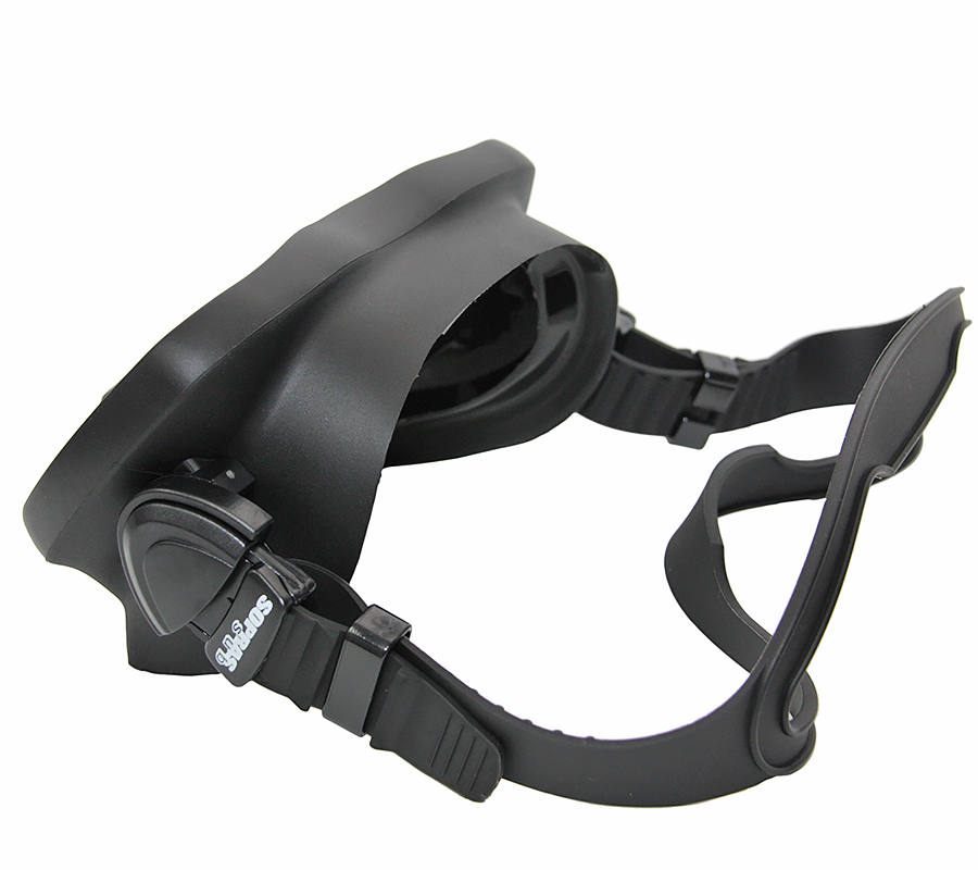 Маска Frameless Star II (черный силикон; black)