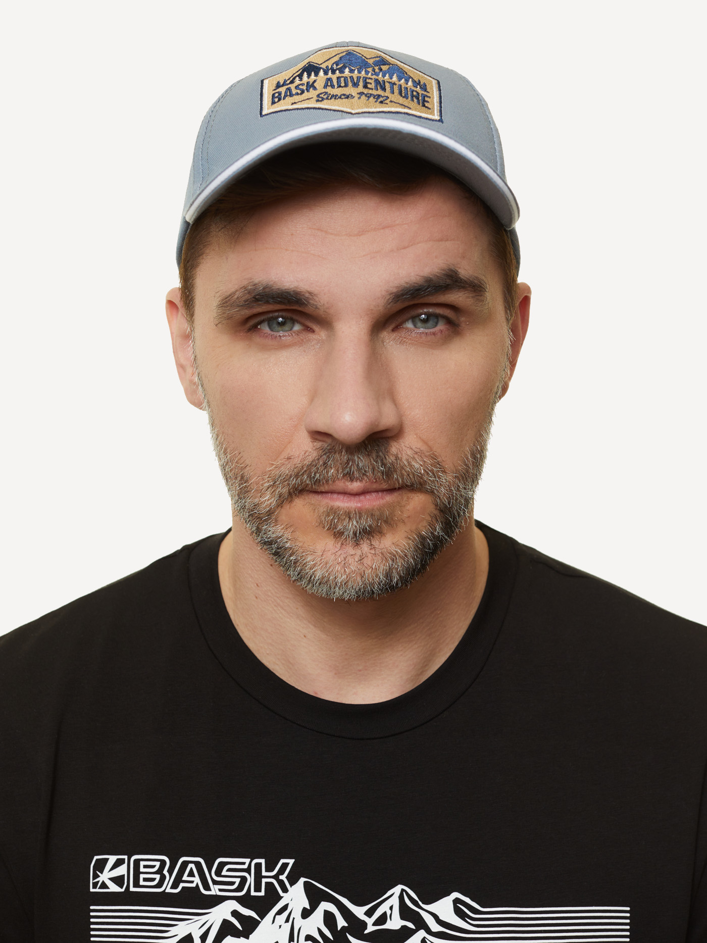 Бейсболка BASK Sun Hat Adventure (unisex; one size; Серый)